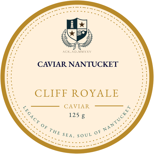 Cliff Royale oscietra caviar pearls by Caviar Nantucket
